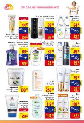 akční leták Teta drogerie 26.7.2018-4.8.2018