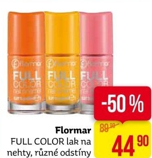 Lak na nehty Full Color Flormar