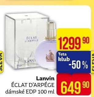 Parfémovaná voda dámská Eclat D'Arpege Lanvin