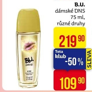 Deodorant parfémovaný dámskýB.U.