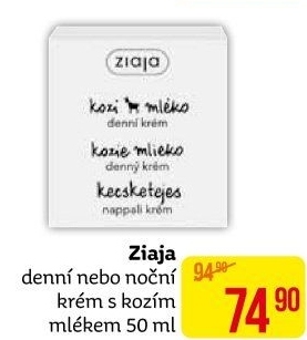 Krém pleťový kozí Ziaja