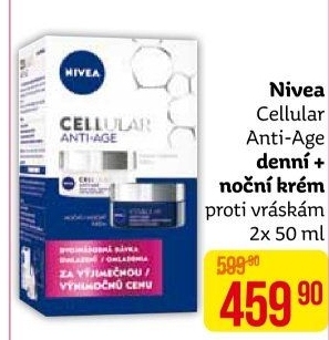Balení krém denní a noční omlazující Anti-age Cellular Nivea