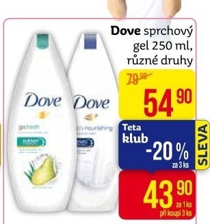 Sprchový gel Dove
