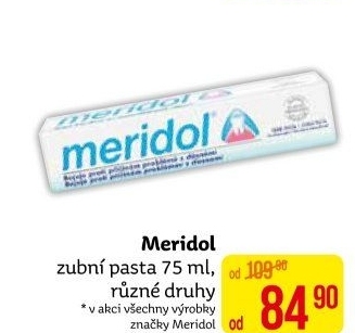 Pasta na zuby Meridol