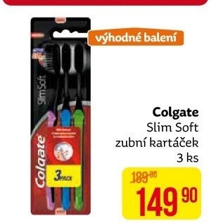 Kartáček na zuby Slim Soft Colgate