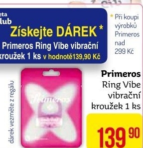 Vibrační kroužek Primeros