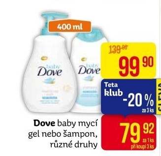 Šampon Baby Dove