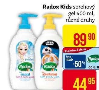 Sprchový gel dětský Radox