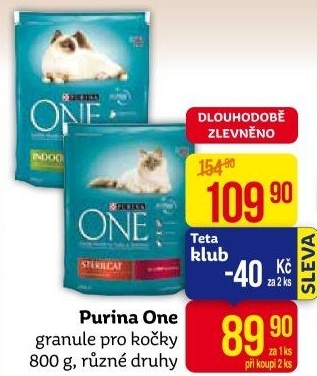 Granule pro kočky One Purina