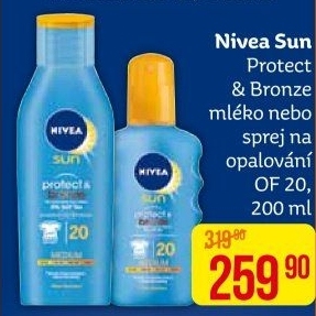Sprej intenzivní na opalování OF 20 Protect&amp
