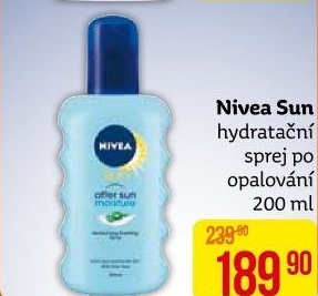 Sprej hydratační po opalování Sun Nivea