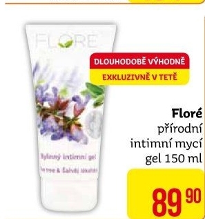 Intimní mycí gel Floré