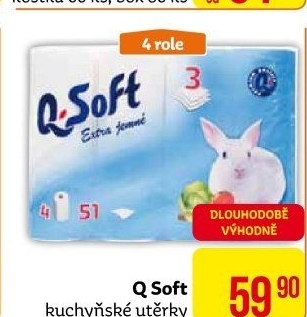 Utěrky kuchyňské Q Soft