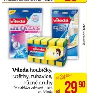 Houbička na nádobí Vileda