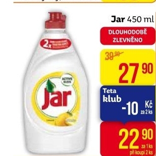 Prostředek na nádobí Jar
