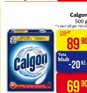 Změkčovač vody Calgon