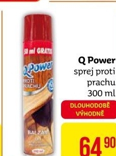 Sprej proti prachu Q power