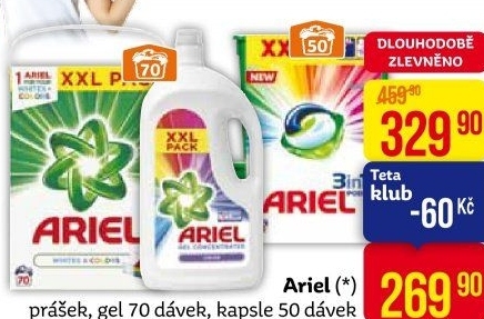 Prací prášek Ariel