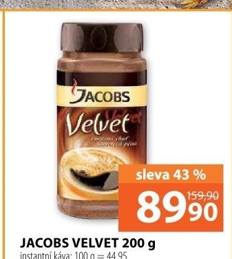 Instantní káva Jacobs Velvet