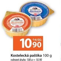Paštika Kostelecké uzeniny