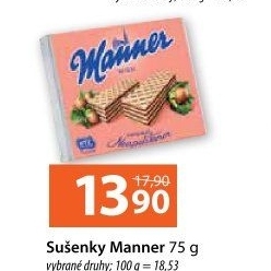 Oplatky Manner