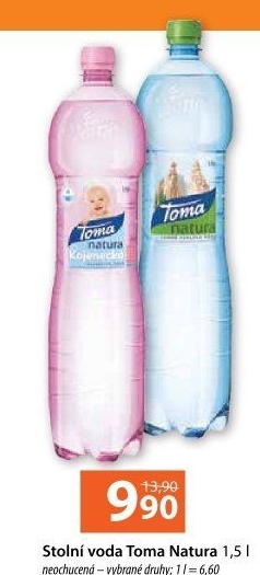 Přírodní voda Toma Natura