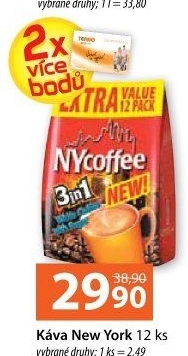 Instantní káva porcovaná NYCoffee