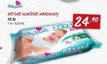 Vlhčené ubrousky dětské Babyland