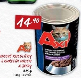 Konzerva pro kočky Axi