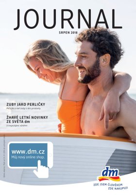 akční leták dm drogerie 25.7.2018-21.8.2018
