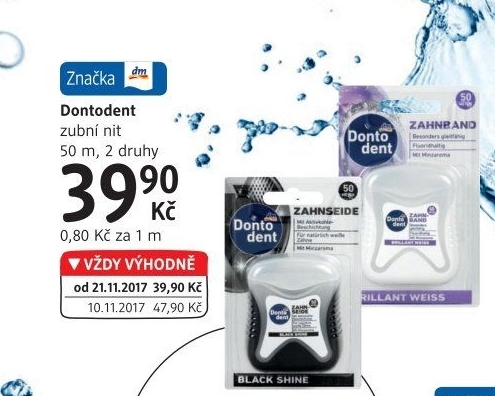 Dentální nit Dontodent