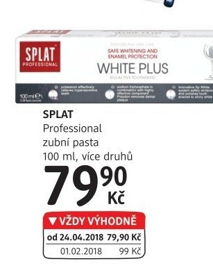 Pasta na zuby Professional Splat