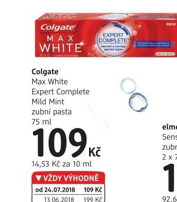 Pasta na zuby Max White Expert Complete Colgate