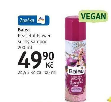 Šampon suchý Balea
