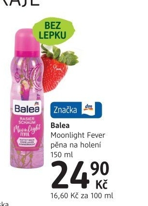 Pěna na holení dámská Balea