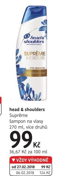 Šampon proti lupům Supreme Head&amp
