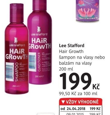 Šampon Lee Stafford