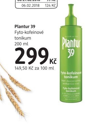 Fyto-kofeinové tonikum 39 Plantur