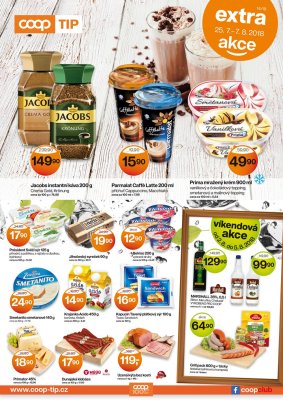 akční leták COOP 25.7.2018-7.8.2018
