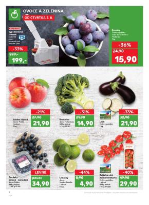 akční leták Kaufland 2.8.2018-8.8.2018