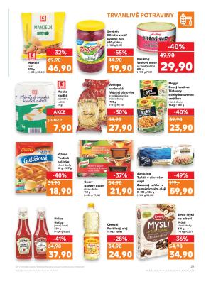 akční leták Kaufland 2.8.2018-8.8.2018