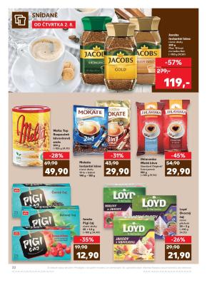 akční leták Kaufland 2.8.2018-8.8.2018