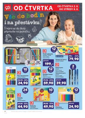 akční leták Kaufland 2.8.2018-8.8.2018
