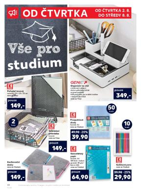 akční leták Kaufland 2.8.2018-8.8.2018