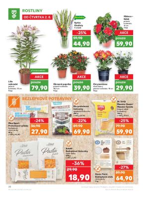 akční leták Kaufland 2.8.2018-8.8.2018