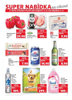 akční leták Kaufland 2.8.2018-8.8.2018