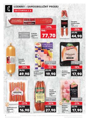 akční leták Kaufland 2.8.2018-8.8.2018
