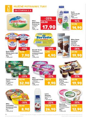 akční leták Kaufland 2.8.2018-8.8.2018