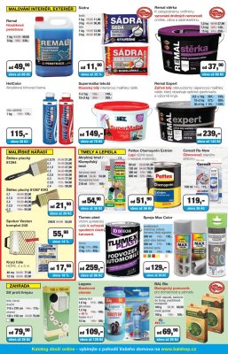 akční leták Barvy a laky drogerie 17.7.2018-4.8.2018