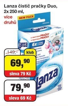 LANZA ČISTIČ PRAČKY